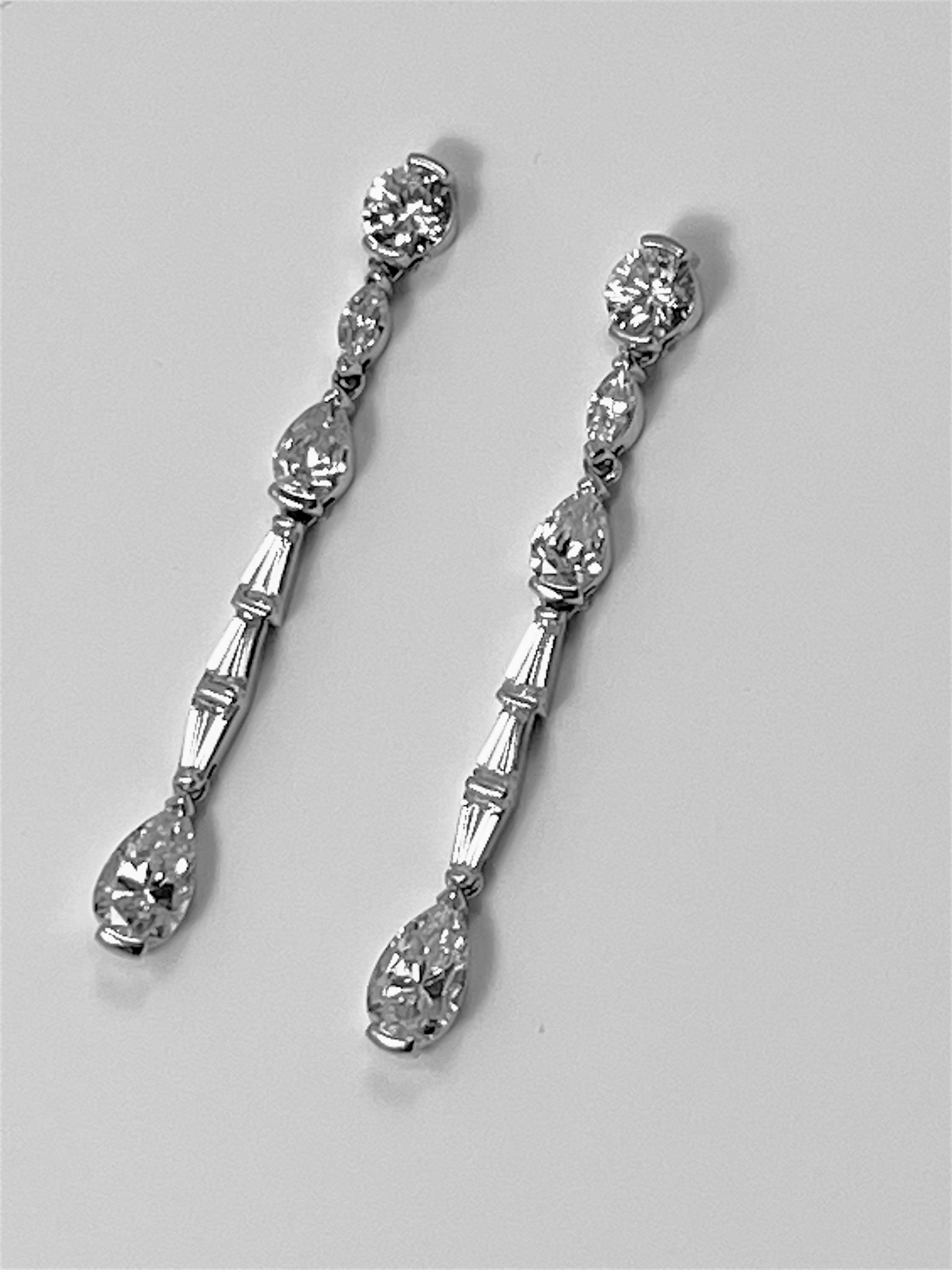 Silver Collection Date Night Pear Drop Earrings